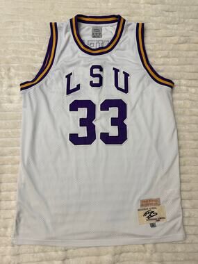 Adidas True School Authentics Shaquille O'Neal LSU Tigers #33 Jersey XL 52
